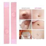 Hernia belt for babies, 2-piece hernia belt treatment for hernia therapy for children umbilical hernia belt for newborns infant newborn belt(Rosa) - Image 4